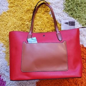 London Fog Pebbled Stafford Tote